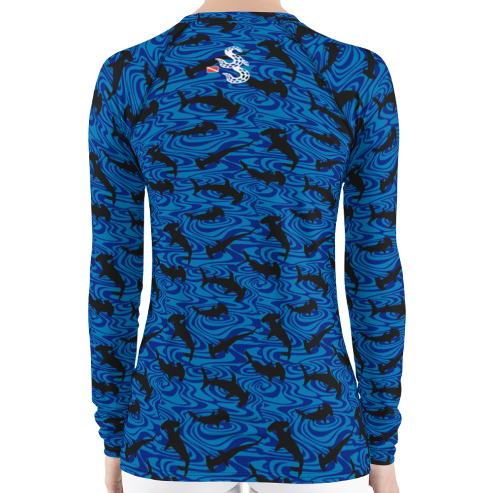 Hammerhead Shark Women's Rash Guard