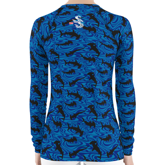 Hammerhead Shark Women's Rash Guard
