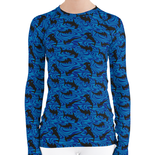 Hammerhead Shark Women's Rash Guard