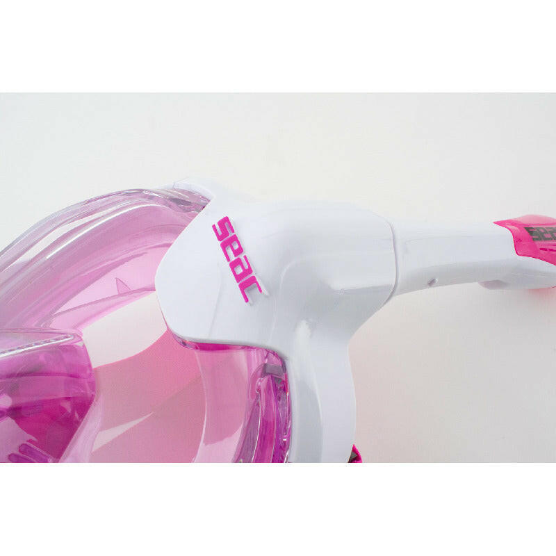 Seac Magica, Full Face Antifog Snorkelling Mask, Pink Junior.
