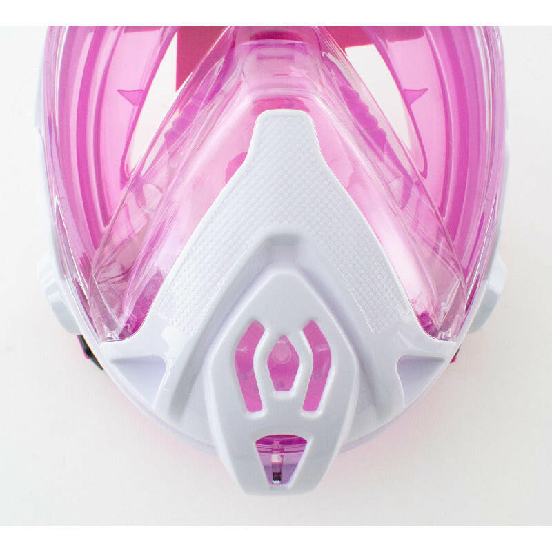Seac Magica, Full Face Antifog Snorkelling Mask, Pink Junior.