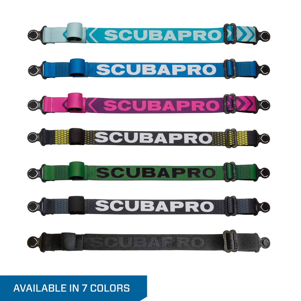 Scubapro Comfort Strap, Black/White.