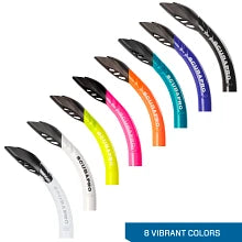 Scubapro Escape Semi-Dry Snorkel, With Purge Valve And Splashguard Barrel-Top Design, Black