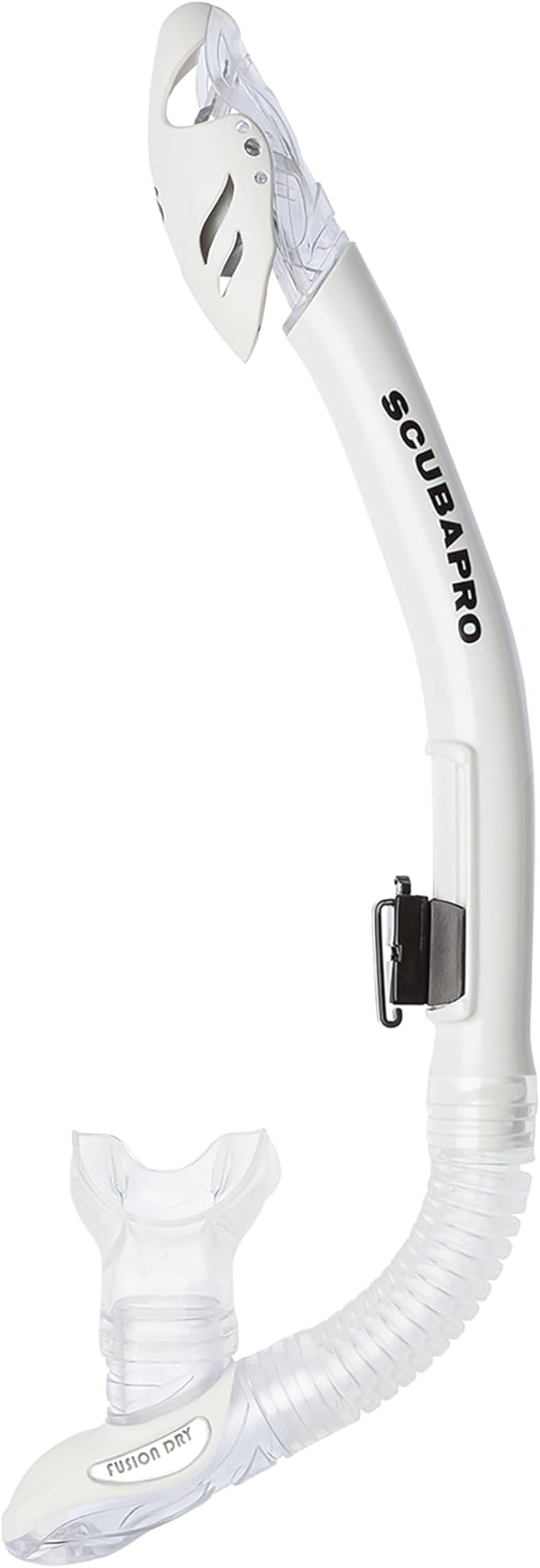 Scubapro Fusion Dry Snorkel, White