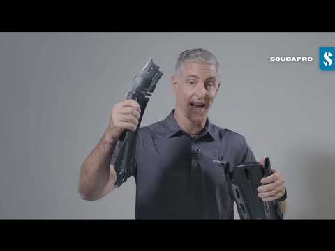 Scubapro Seawing Supernova Modular Fin System, Black.