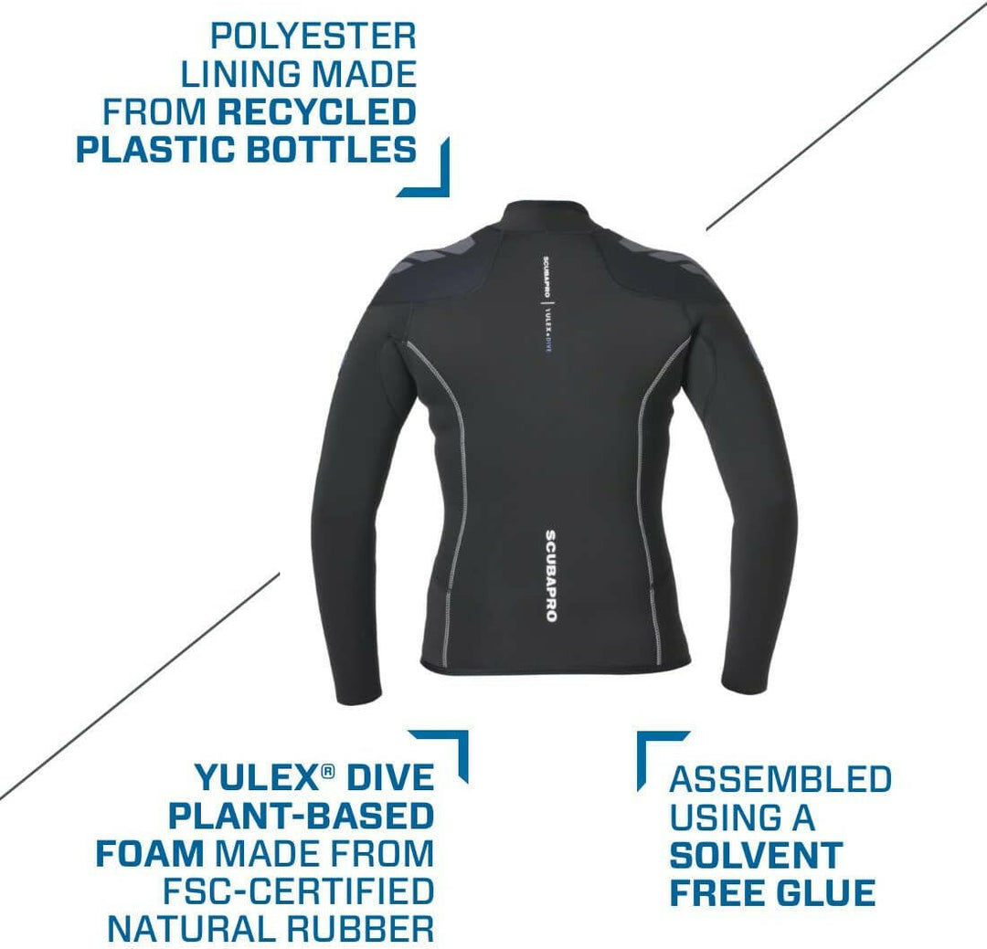 Scubapro Everflex Yulex 3MM Long Sleeve, Womens.
