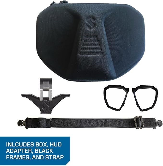 Scubapro D-Mask Scuba Diving Mask, Blue/Black, Medium