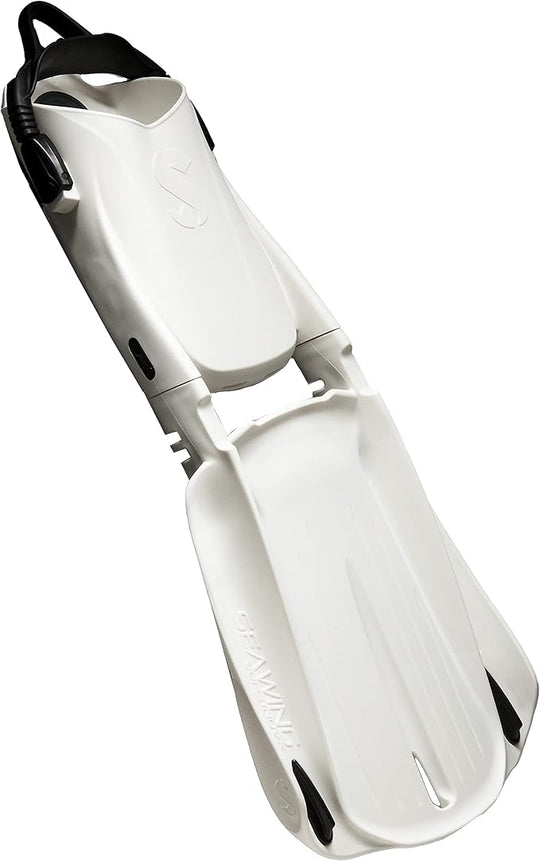 Scubapro Seawing Supernova Modular Scuba Fin System For Recreational And Professional Scuba Diving, Large, White
