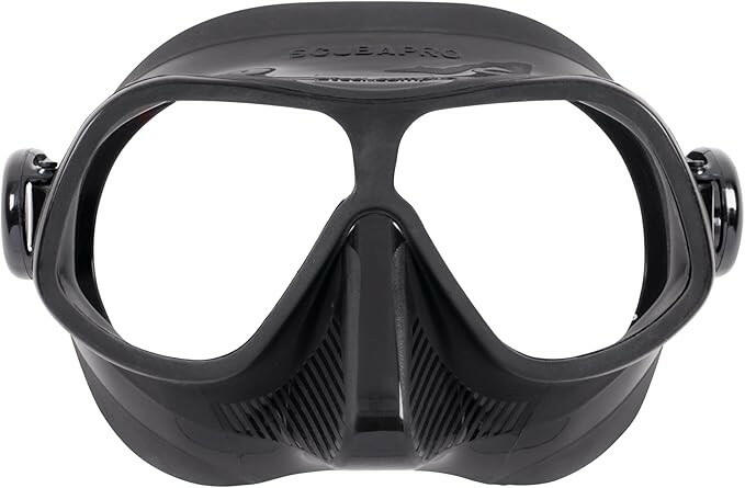 Scubapro Steel Comp Freediving Mask, Black.