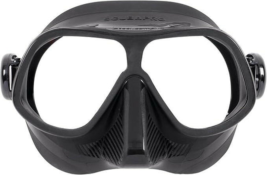Scubapro Steel Comp Freediving Mask, Black.