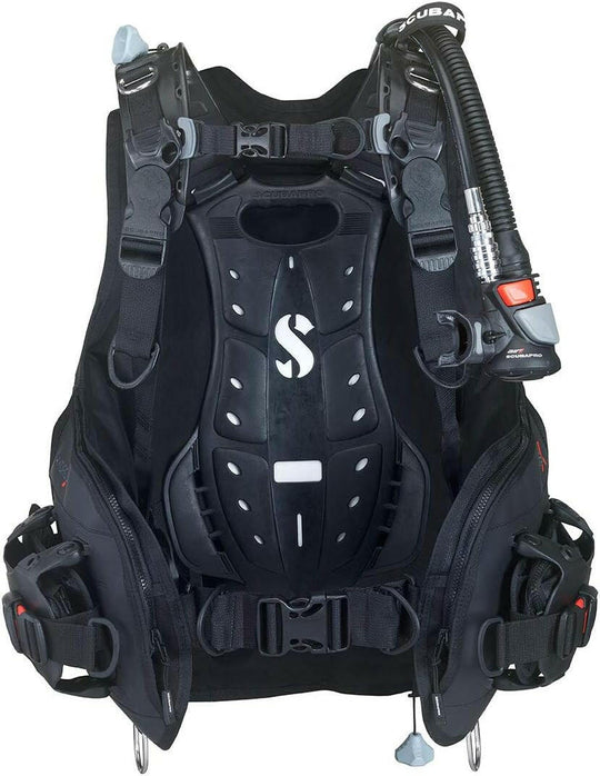 Scubapro Hydros X Mens  Bcd, Back Inflate with Air2 regulator inflator.