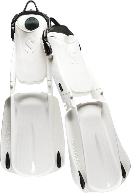 Scubapro Seawing Supernova Modular Scuba Fin System For Recreational And Professional Scuba Diving, Small, White