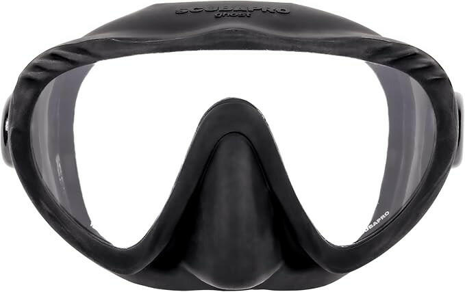 Scubapro Ghost Scuba Dive Mask, Black.