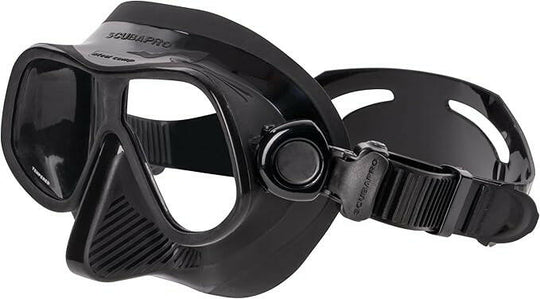 Scubapro Steel Comp Freediving Mask, Black.