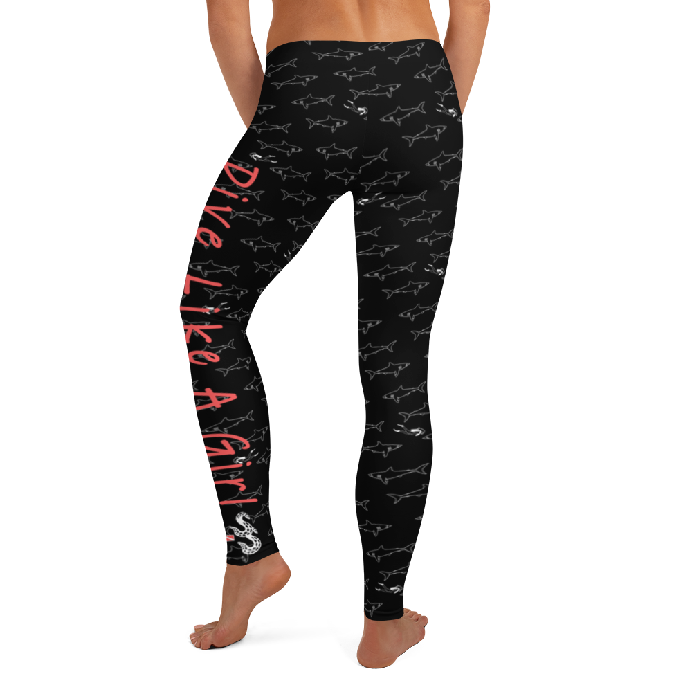 Dive Like a Girl Leggings