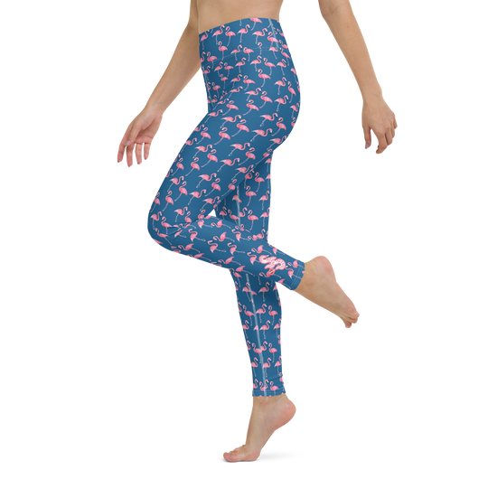Flamingo Leggings - High Waist