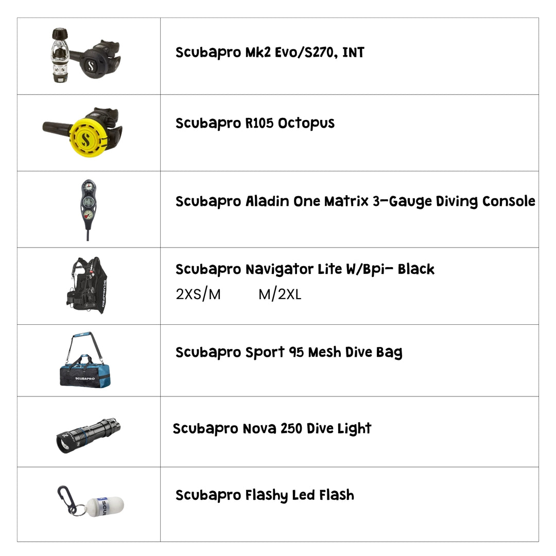 Advanced Open Water Gear *Silver Bundle*