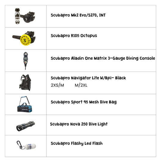Advanced Open Water Gear *Silver Bundle*