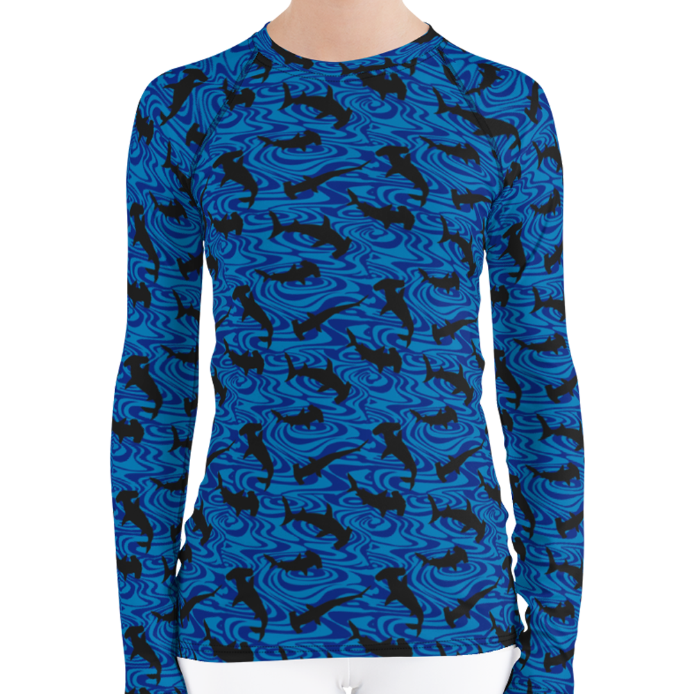 Hammerhead Shark Women's Rash Guard