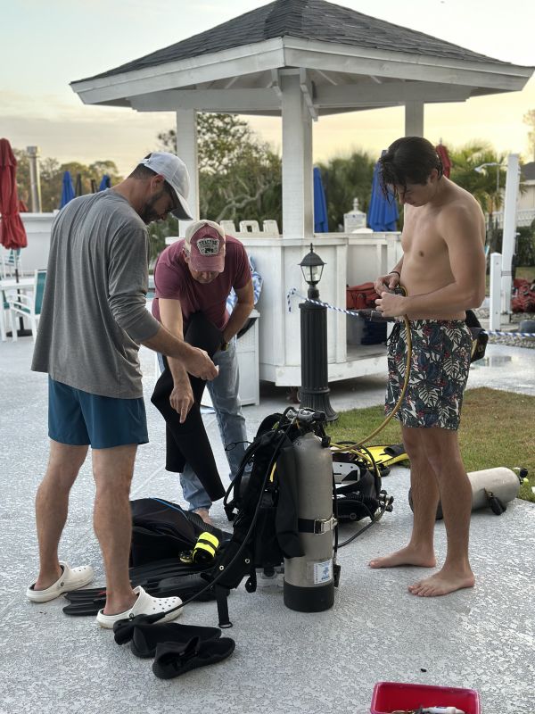 Dry Suit Diver