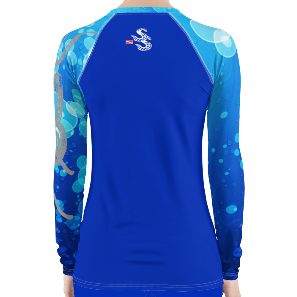 Octopus Hug Women's Rash Guard