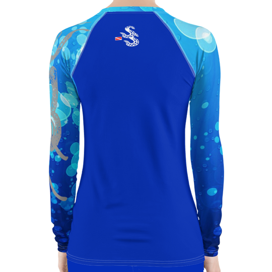 Octopus Hug Women's Rash Guard