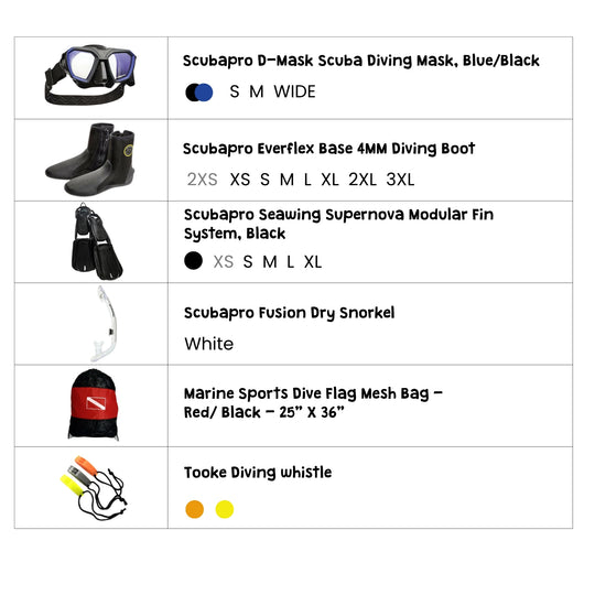 Open Water Scuba. *Gold Bundle*