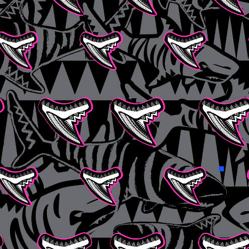 Spacefish Shrkteeth Hb Head Bands  - Os