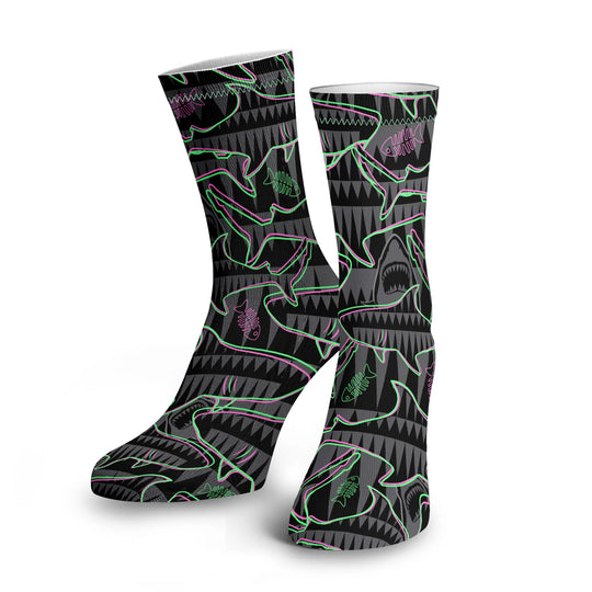 Spacefish Neonjaws Ds Dive Socks  - Os.