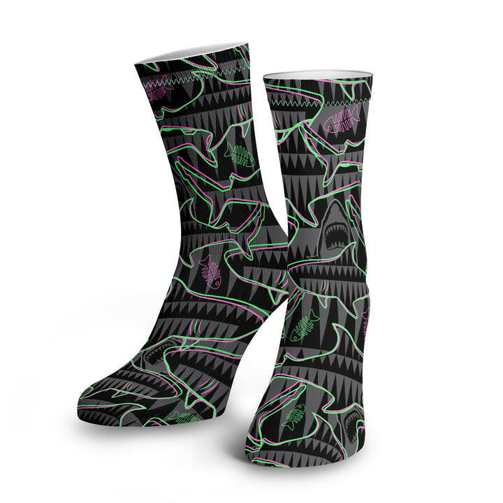 Spacefish Neonjaws Ds Dive Socks  - Os.