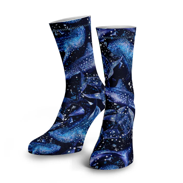 Spacefish Whaleshrk Ds Dive Socks  - Os.