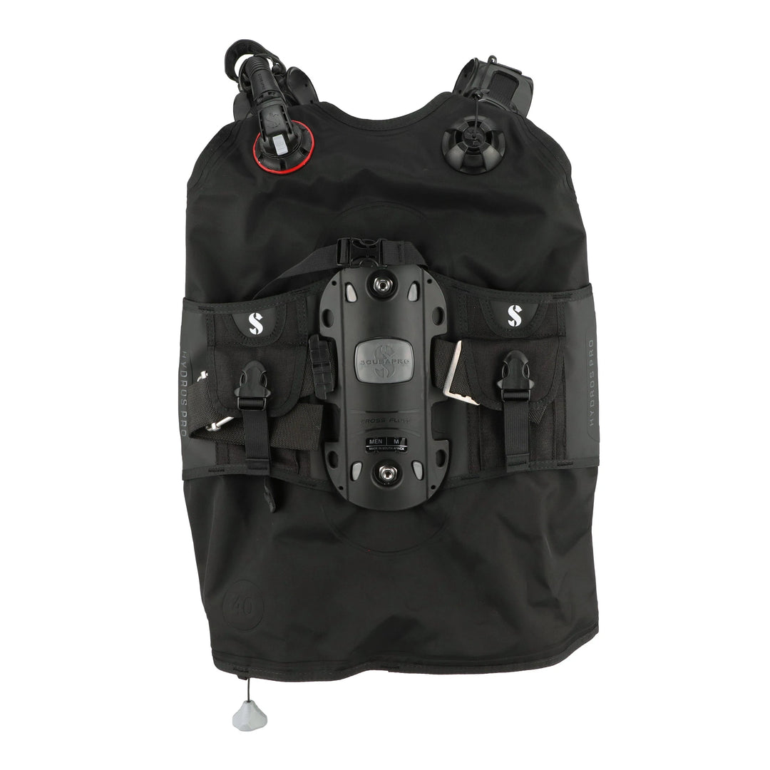 Scubapro Hydros Pro Womens Back Inflated Scuba Bcd With Air2 Inflator Regulator - White.