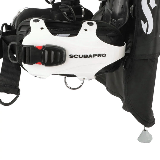 Scubapro Hydros Pro Womens Back Inflated Scuba Bcd With Air2 Inflator Regulator - White.