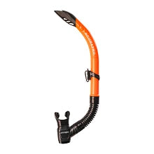Scubapro Escape Semi-Dry Snorkel, With Purge Valve And Splashguard Barrel-Top Design, Orange