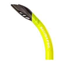 Scubapro Escape Semi-Dry Snorkel, With Purge Valve And Splashguard Barrel-Top Design, Yellow