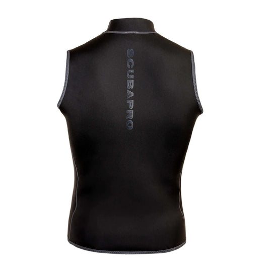 Scubapro Sport Hoodless Scuba Diving Vest, 2.0 MM, Limestone-Based Pure Neoprene, Unisex, Mt.