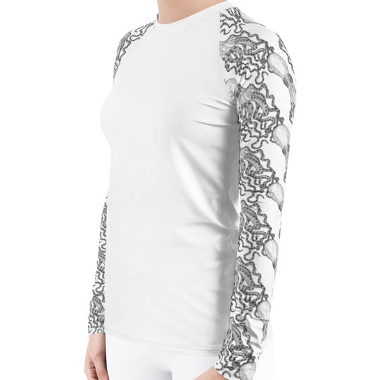 Octopus Sea Women's Rash Guard