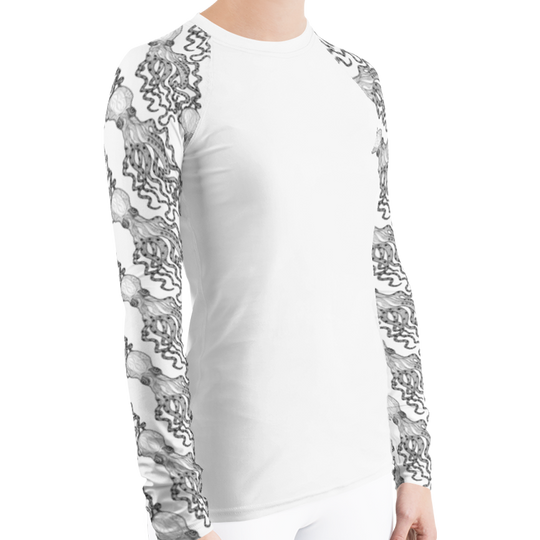 Octopus Sea Women's Rash Guard
