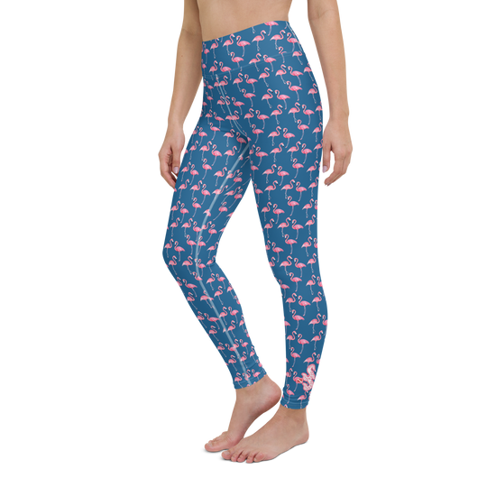 Flamingo Leggings - High Waist