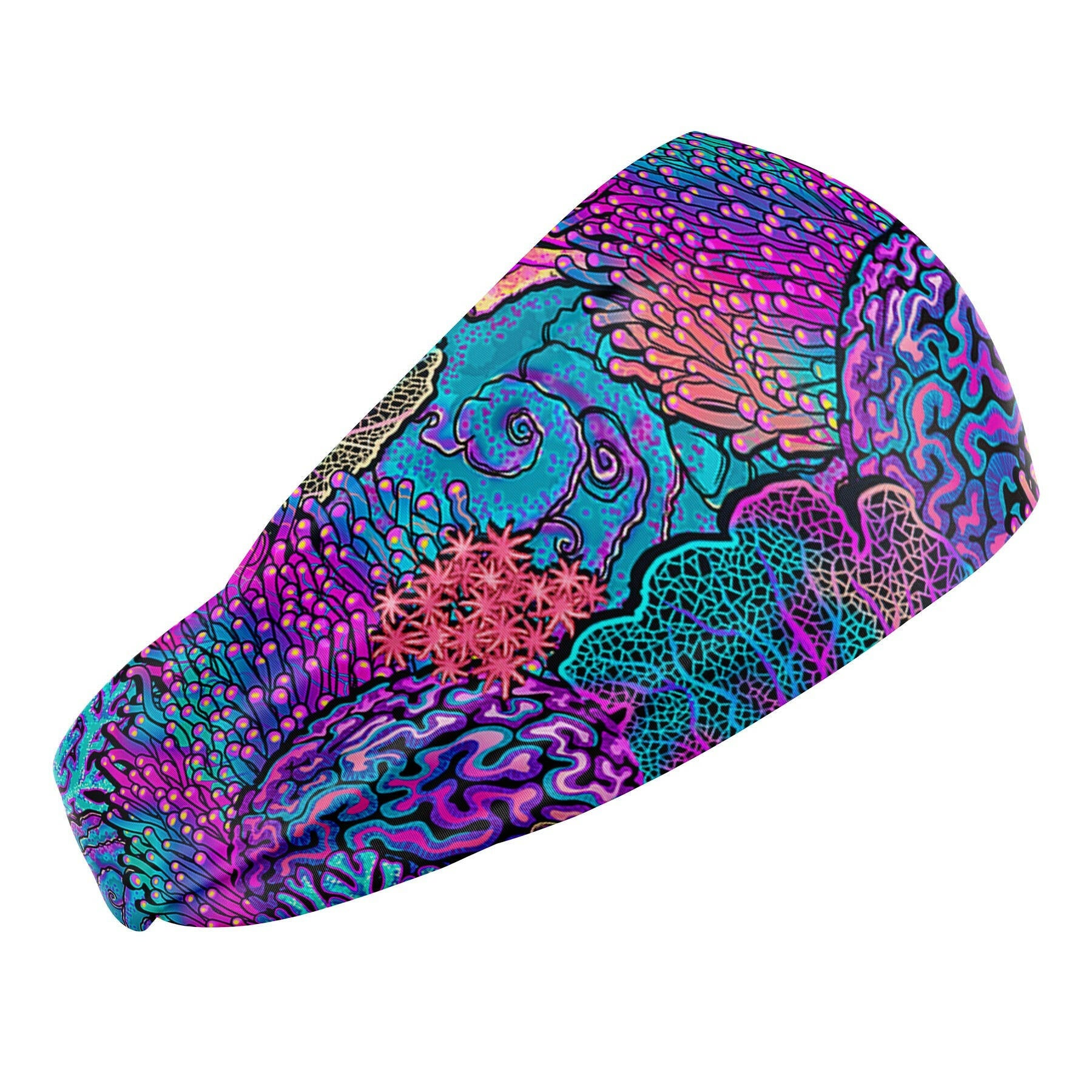 Spacefish Coral Kaleidoscope Head Bands.