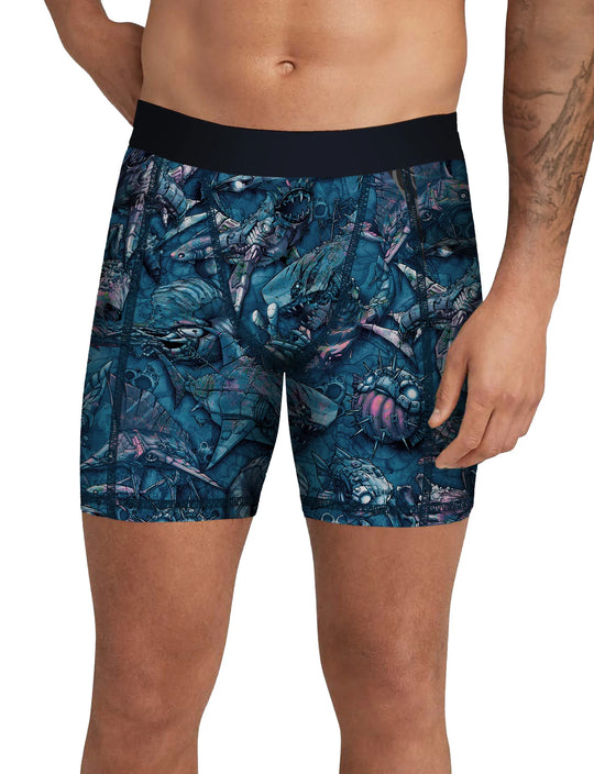 Spacefish Clockocn Ms Mens Shorts  - L
