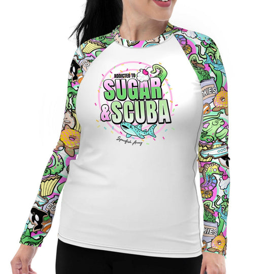 Spacefish Candyocto Rg Womens Rashguard.