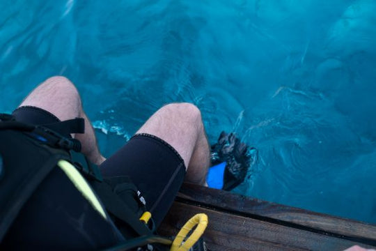 Delayed Surface Marker Buoy Diver