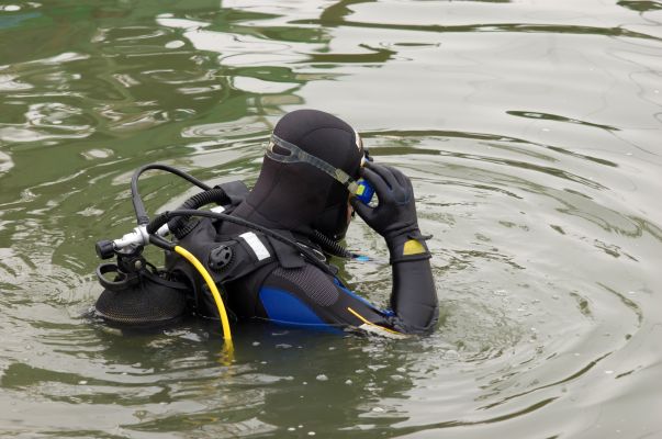 Dry Suit Diver