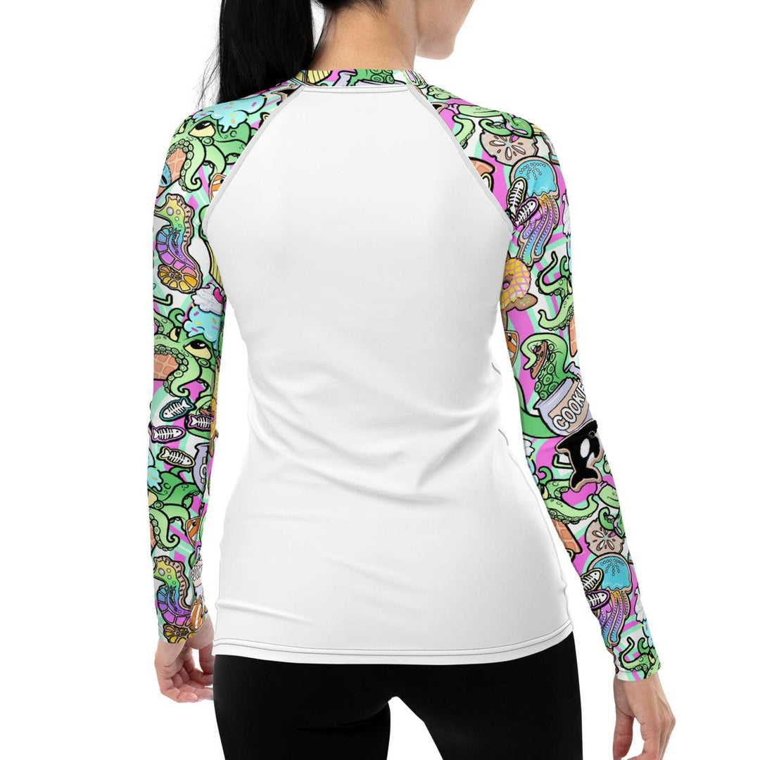 Spacefish Candyocto Rg Womens Rashguard.