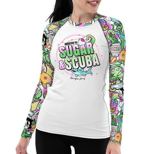 Spacefish Candyocto Rg Womens Rashguard.